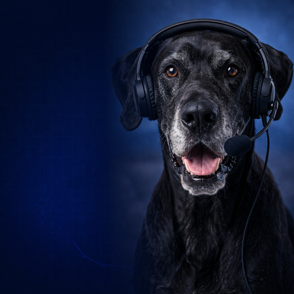 Jake - Chief Morale Officer & Director of Tail-Wagging Operations