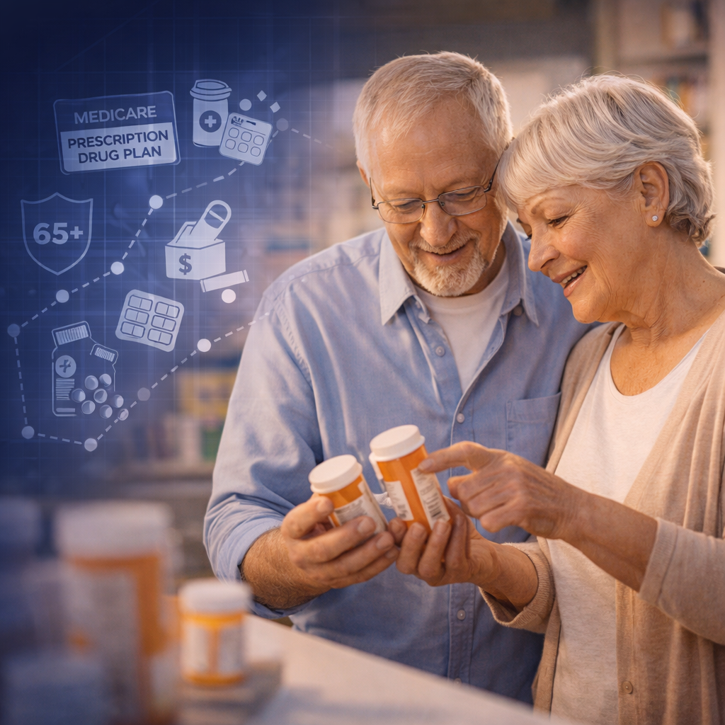 Prescription drug plans illustration