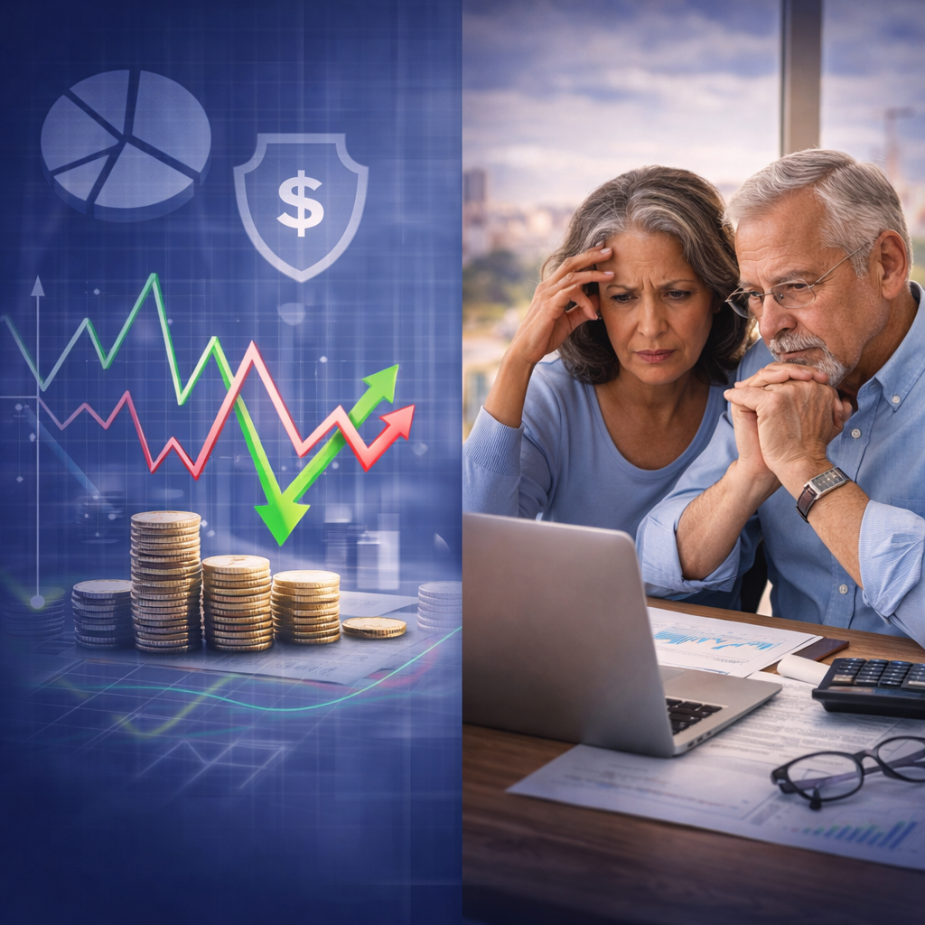 Variable annuity illustration