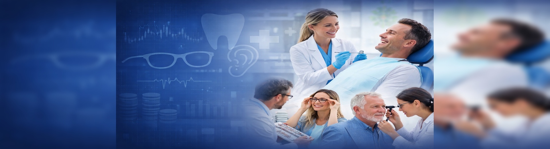 Dental vision and hearing coverage consultation